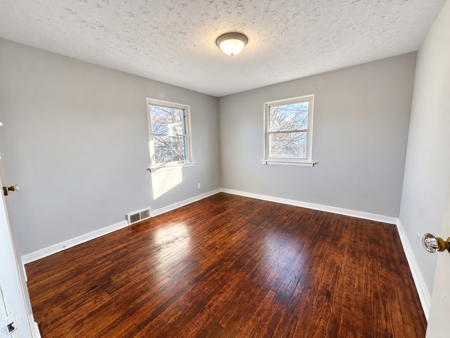 315 Chestnut Street — Bedroom with two windows