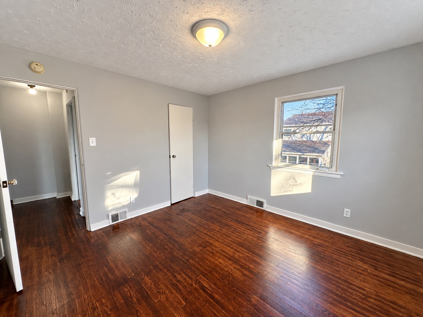 315 Chestnut Street — Bedroom and hallway