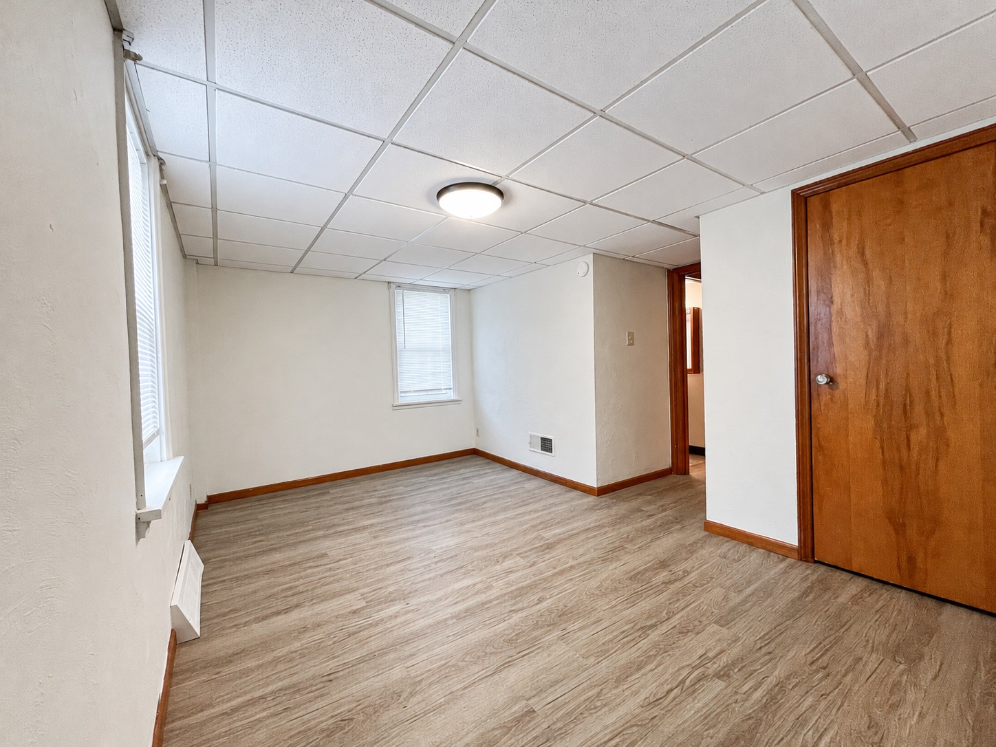 321 Chestnut Street, Unit B — Bedroom and closet