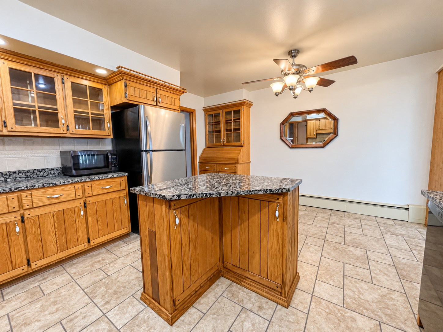 317 Chestnut Street — Kitchen island and cabinetry